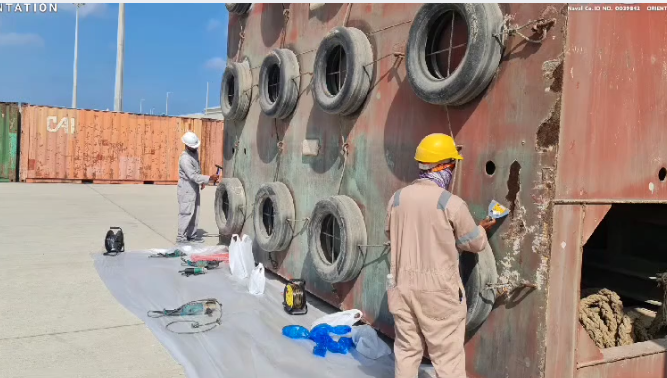 Delivering High-Precision US Navy Maintenance Services at Duqm Port